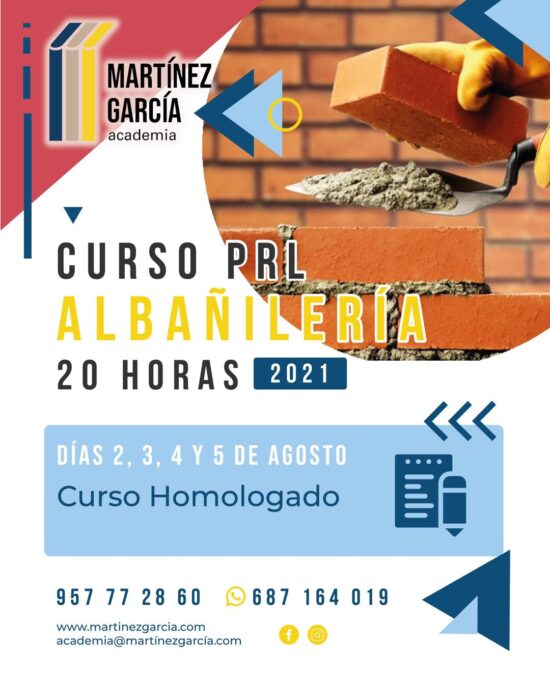 Curso PRL Albañilería<span class="badge-status" style="background:#c50b18">Finalizado</span>&nbsp;