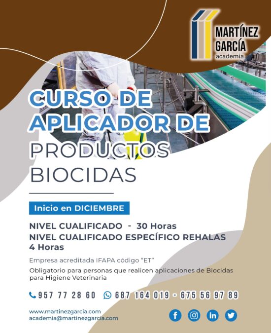 Curso de Aplicador de Productos Biocidas