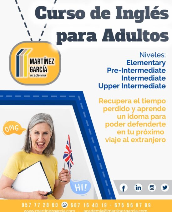 Curso de Inglés para adultos
