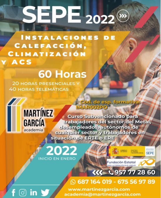 Instalaciones de calefacción, climatización y acs<span class="badge-status" style="background:#c50b18">Finalizado</span>&nbsp;