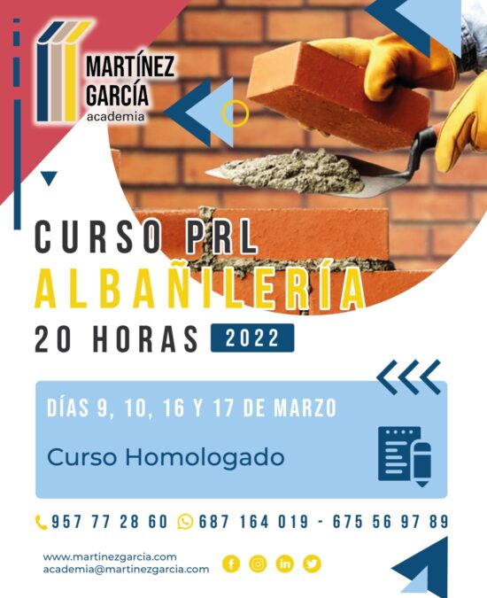Curso PRL Albañilería
