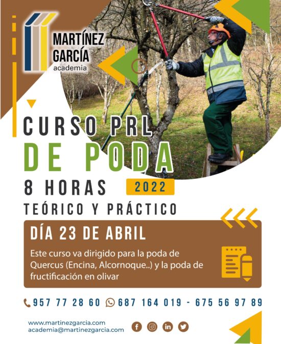 Curso PRL de Poda