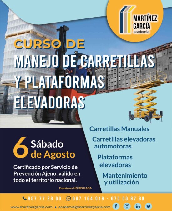 Curso de Manejo de Carretillas y Plataformas Elevadoras