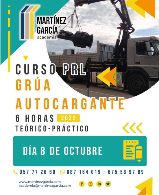 Curso PRL de Grúa Autocargante