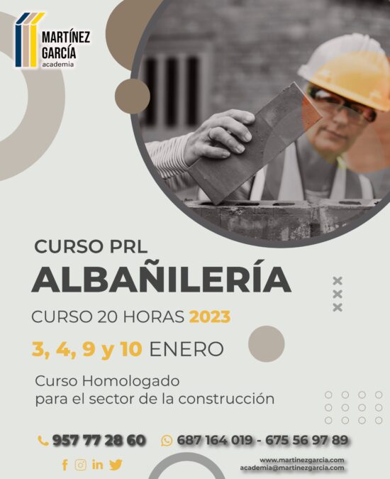 Curso PRL Albañilería