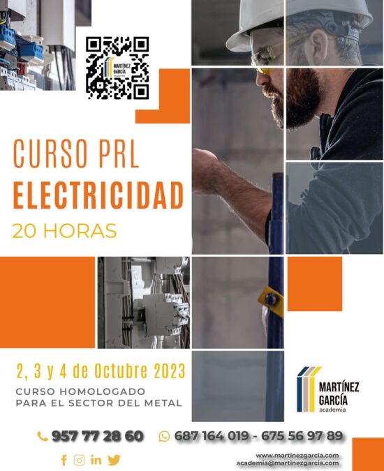 Curso PRL de Electricidad<span class="badge-status" style="background:#ef1818">FINALIZADO</span>&nbsp;