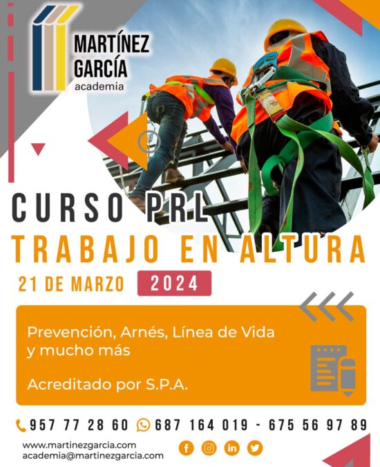 Curso PRL Trabajo en Altura<span class="badge-status" style="background:#ef1818">FINALIZADO</span>&nbsp;