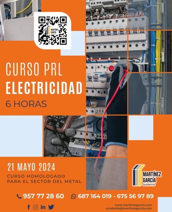 Curso PRL de Electricidad<span class="badge-status" style="background:#ef1818">FINALIZADO</span>&nbsp;