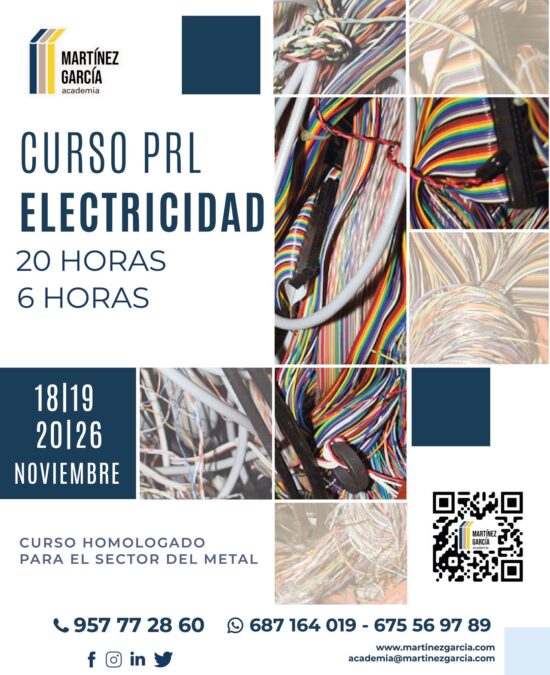 Curso PRL de Electricidad<span class="badge-status" style="background:#ef1818">FINALIZADO</span>&nbsp;