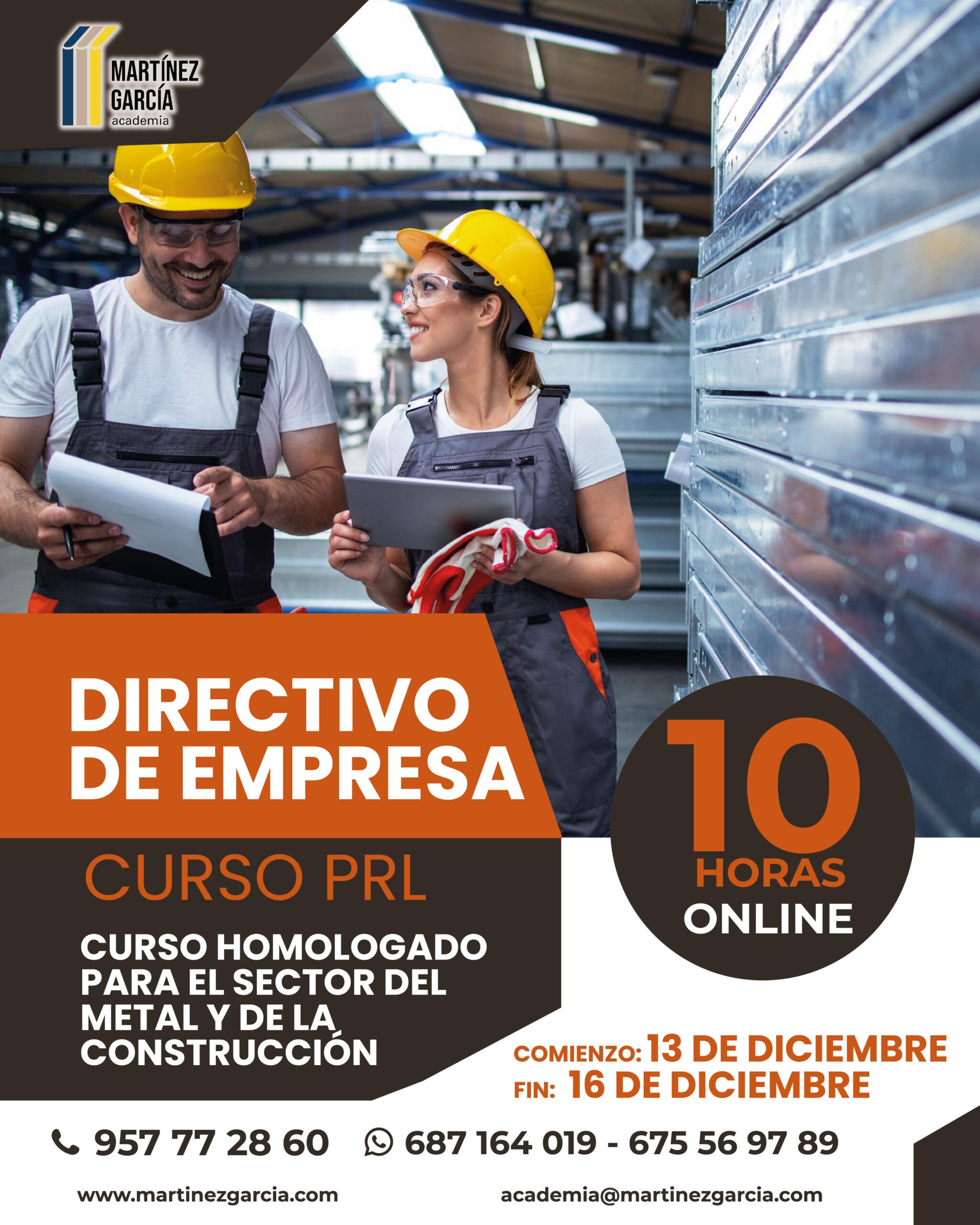 Curso PRL Directivo de Empresa