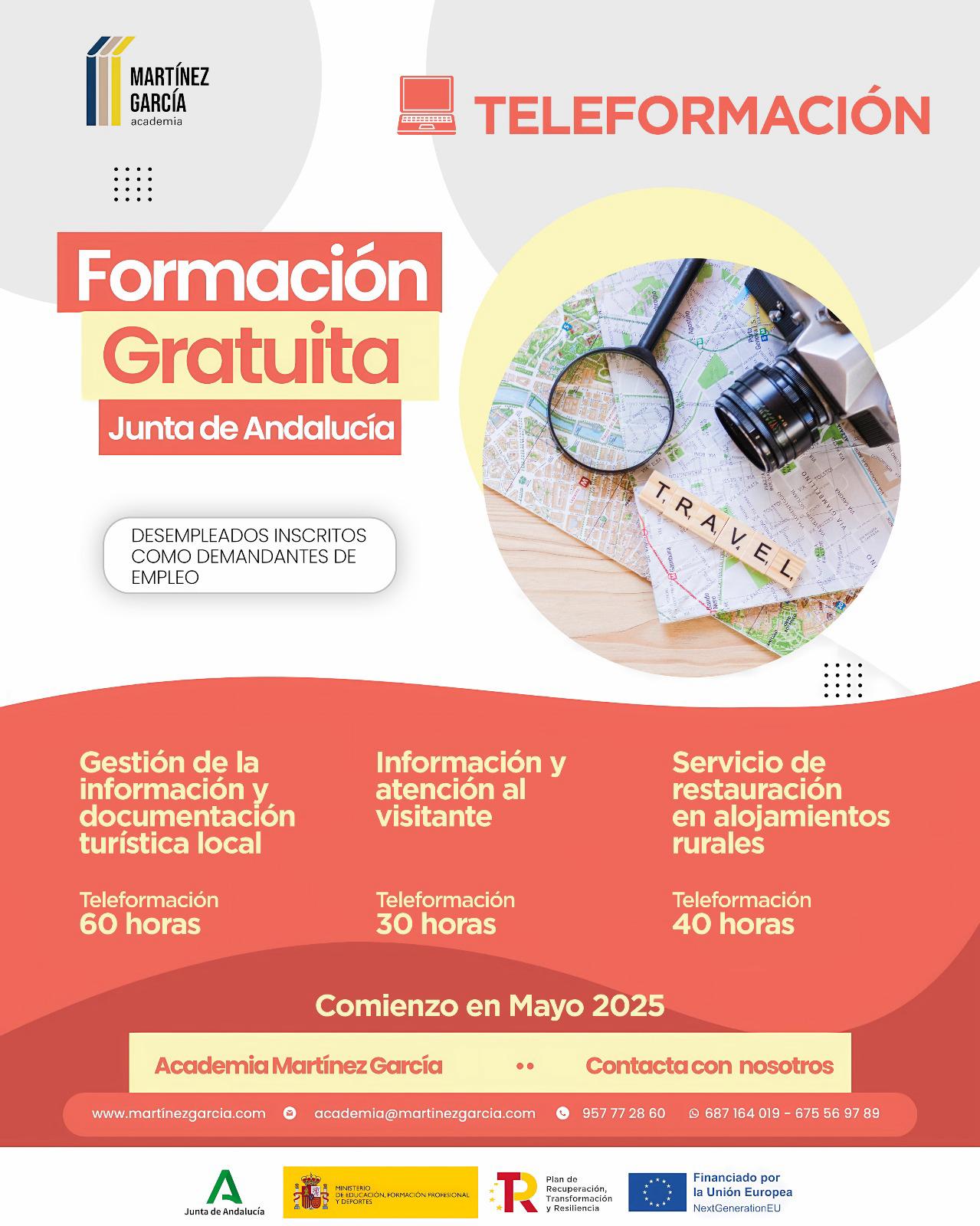 Formacion Gratuita Junta Andalucia Turismo