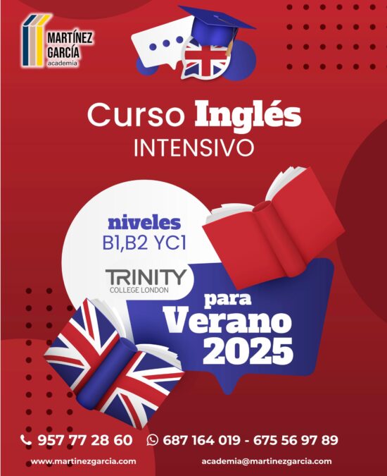Curso de Inglés Intensivo – Verano 2025