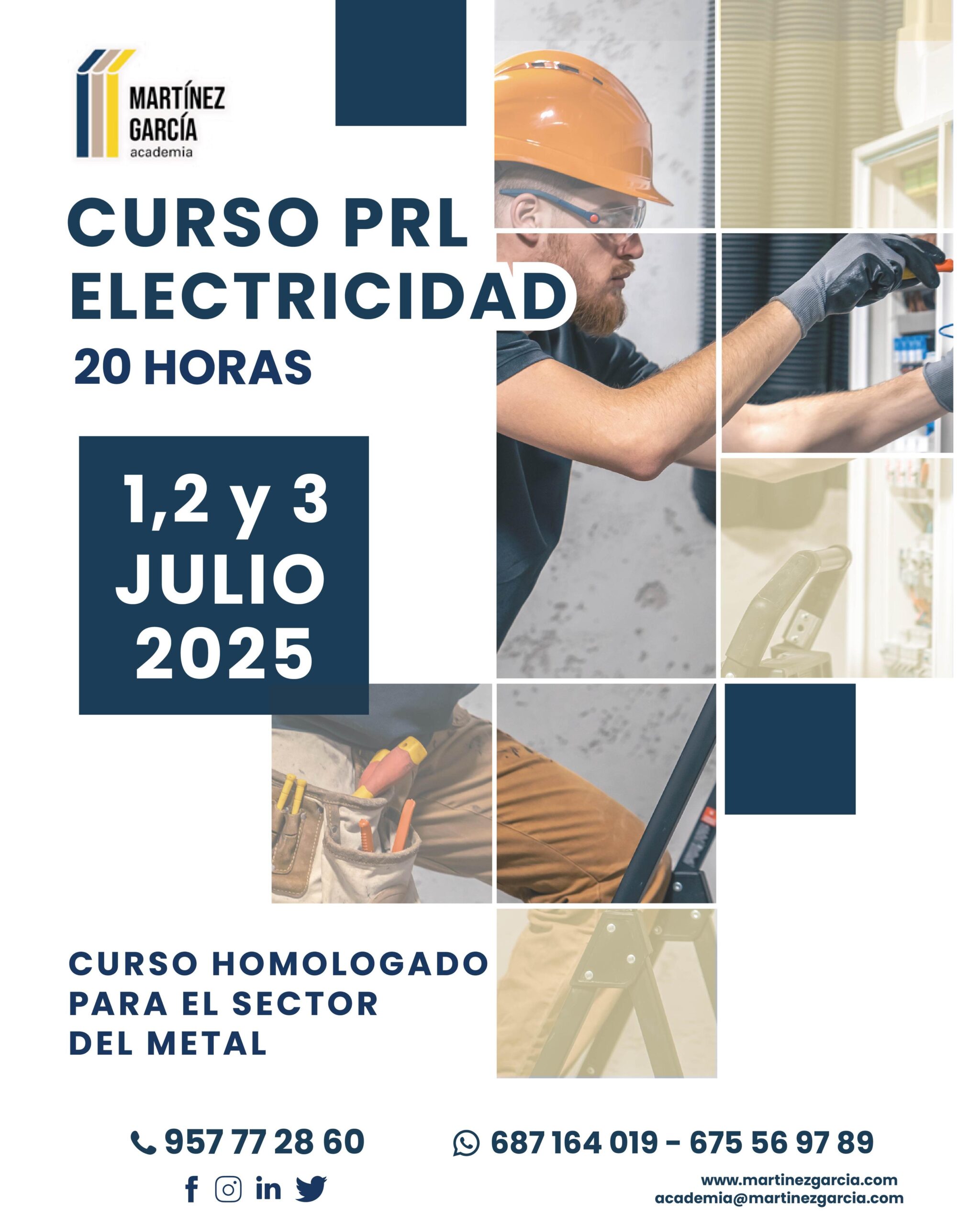 Curso PRL electricicidad Pozoblanco