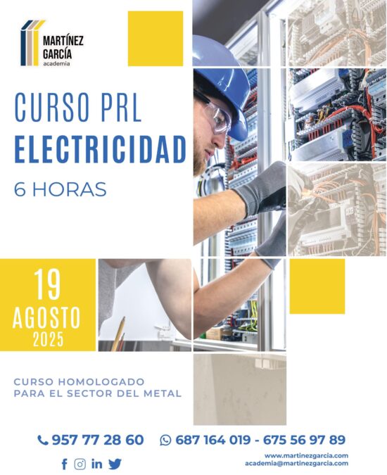 Curso PRL de Electricidad<span class="badge-status" style="background:#ef1818">FINALIZADO</span>&nbsp;