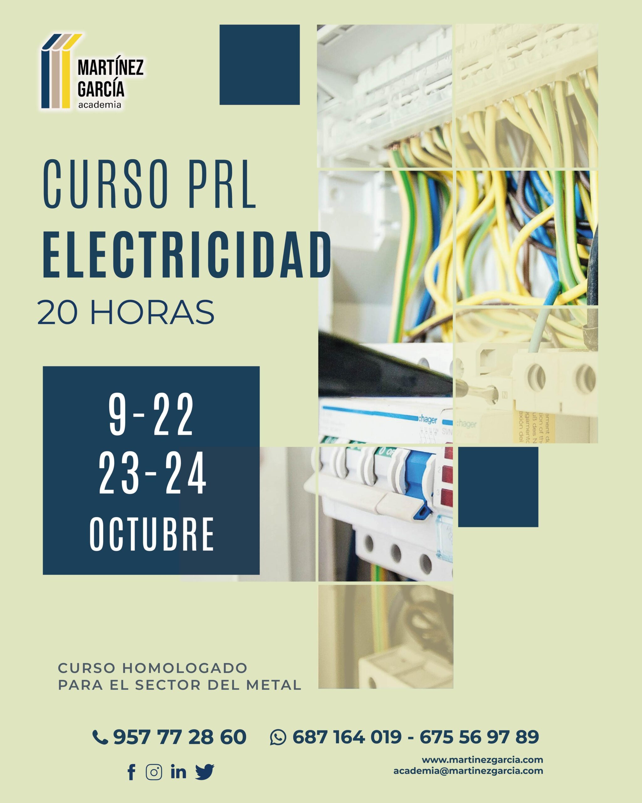Curso PRL Electricidad Pozoblanco