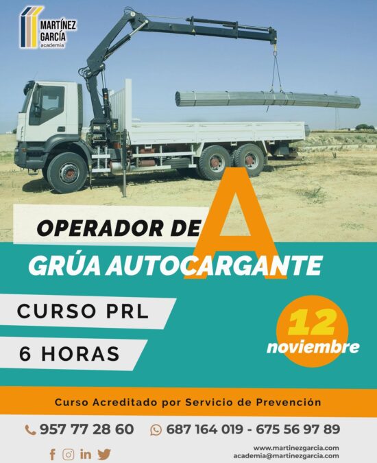 Curso PRL Operador de Grúa Autocargante<span class="badge-status" style="background:#ef1818">FINALIZADO</span>&nbsp;