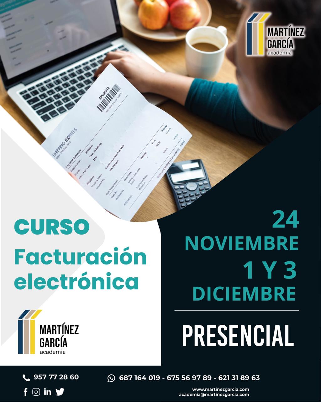 Curso Facturacion Electronica Pozoblanco Martinez Garcia