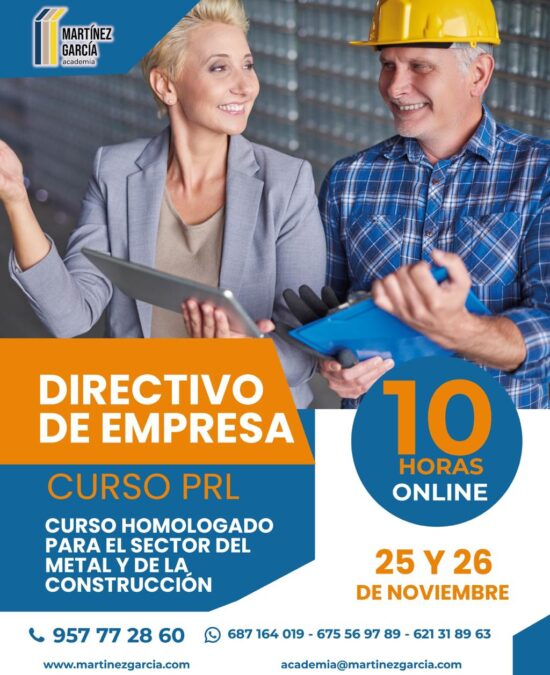 Curso PRL de Directivo de Empresa<span class="badge-status" style="background:#ef1818">FINALIZADO</span>&nbsp;