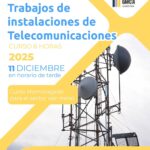 Curso PRL de Trabajos de Instalaciones de Telecomunicaciones