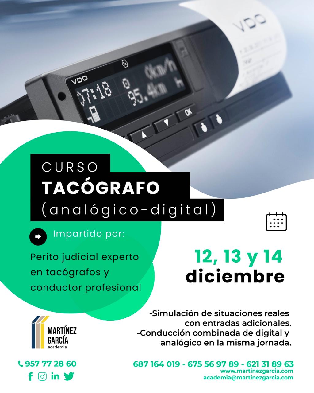 Curso Tacografo Pozoblanco 2025