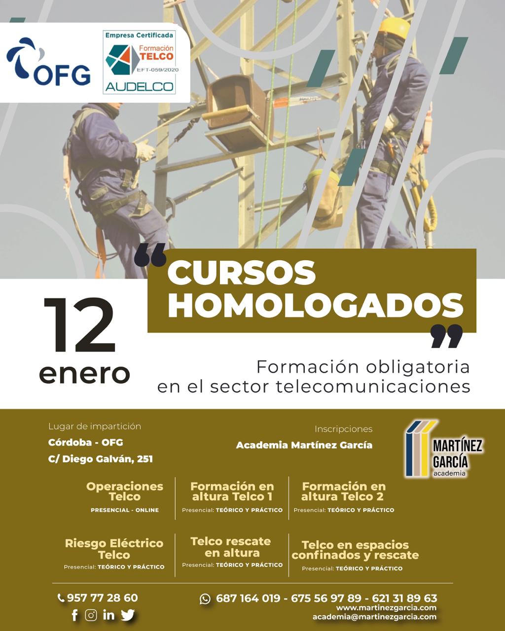 Cursos TELCO enero 26 Pozoblanco