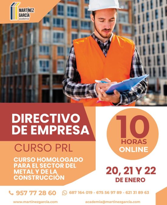Curso PRL de Directivo de Empresa<span class="badge-status" style="background:#ef1818">FINALIZADO</span>&nbsp;