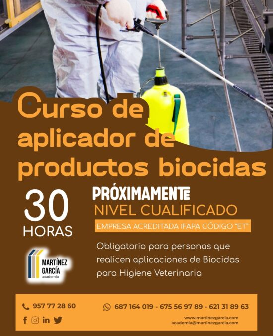 Curso de Aplicador de Productos Biocidas