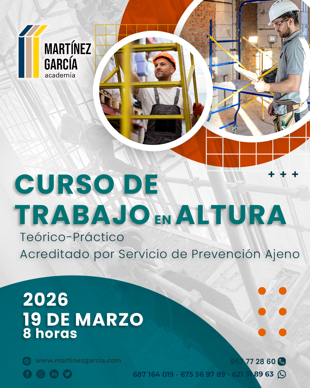 curso trabajos en altura