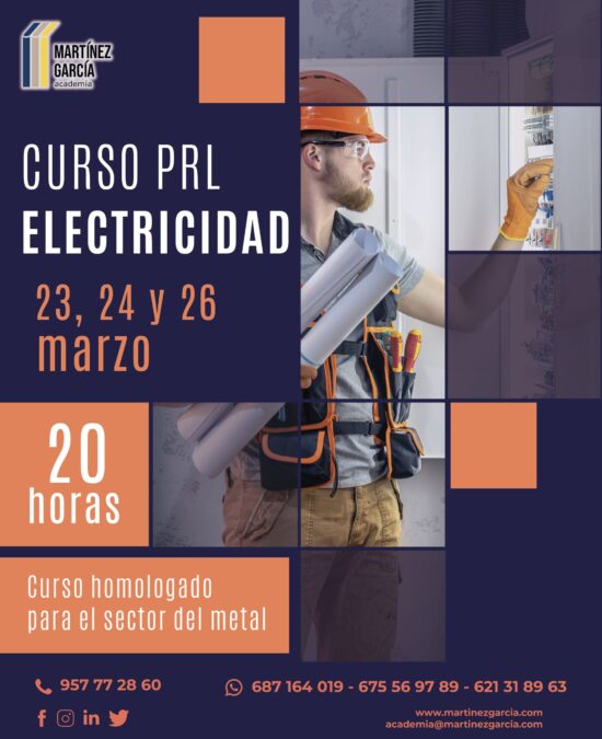 Curso PRL de Electricidad<span class="badge-status" style="background:#ef1818">FINALIZADO</span>&nbsp;