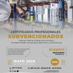 Certificado Profesional Operaciones auxiliares de montaje y mantenimiento de equipos eléctricos y electrónicos subvencionados
