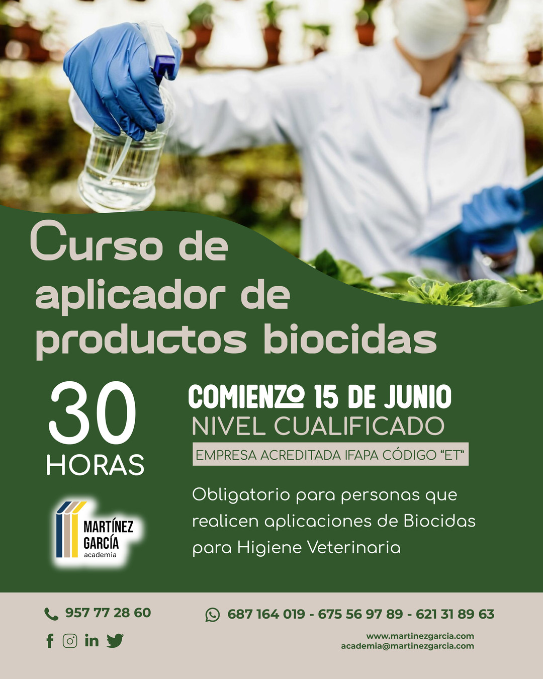 Aplicador de productos Biocidas Aplicador de productos Biocidas