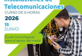 Curso PRL de Trabajos de Instalaciones de Telecomunicaciones
