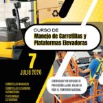 Curso de Manejo de Carretillas y Plataformas Elevadoras