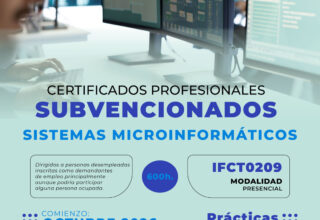 Certificados Profesionales Subvencionados