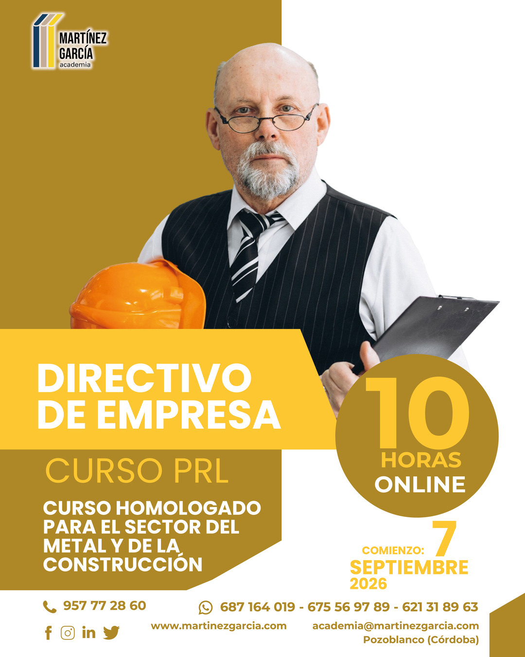 Curso-PRL-Directivo-Empresa-Pozoblanco Curso-PRL-Directivo-Empresa-Pozoblanco