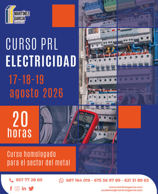 Curso PRL de Electricidad<span class="badge-status" style="background:#ef1818">FINALIZADO</span>&nbsp;