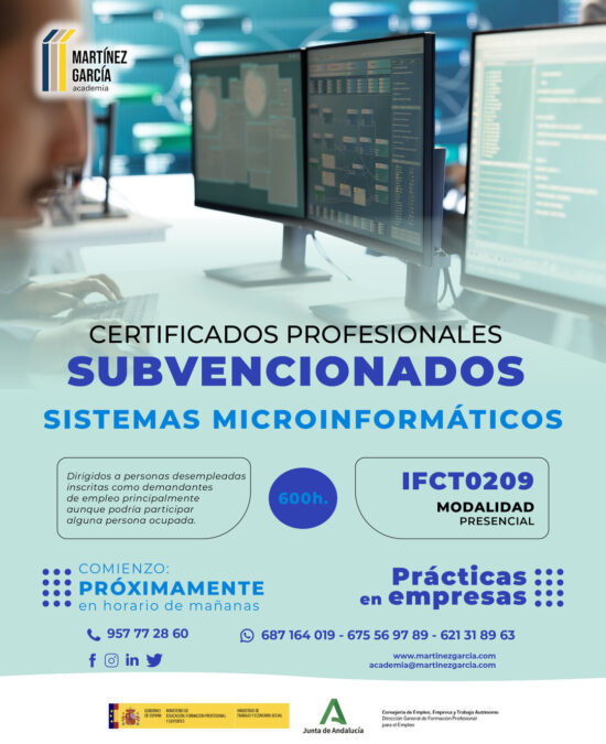 Certificados Profesionales Subvencionados