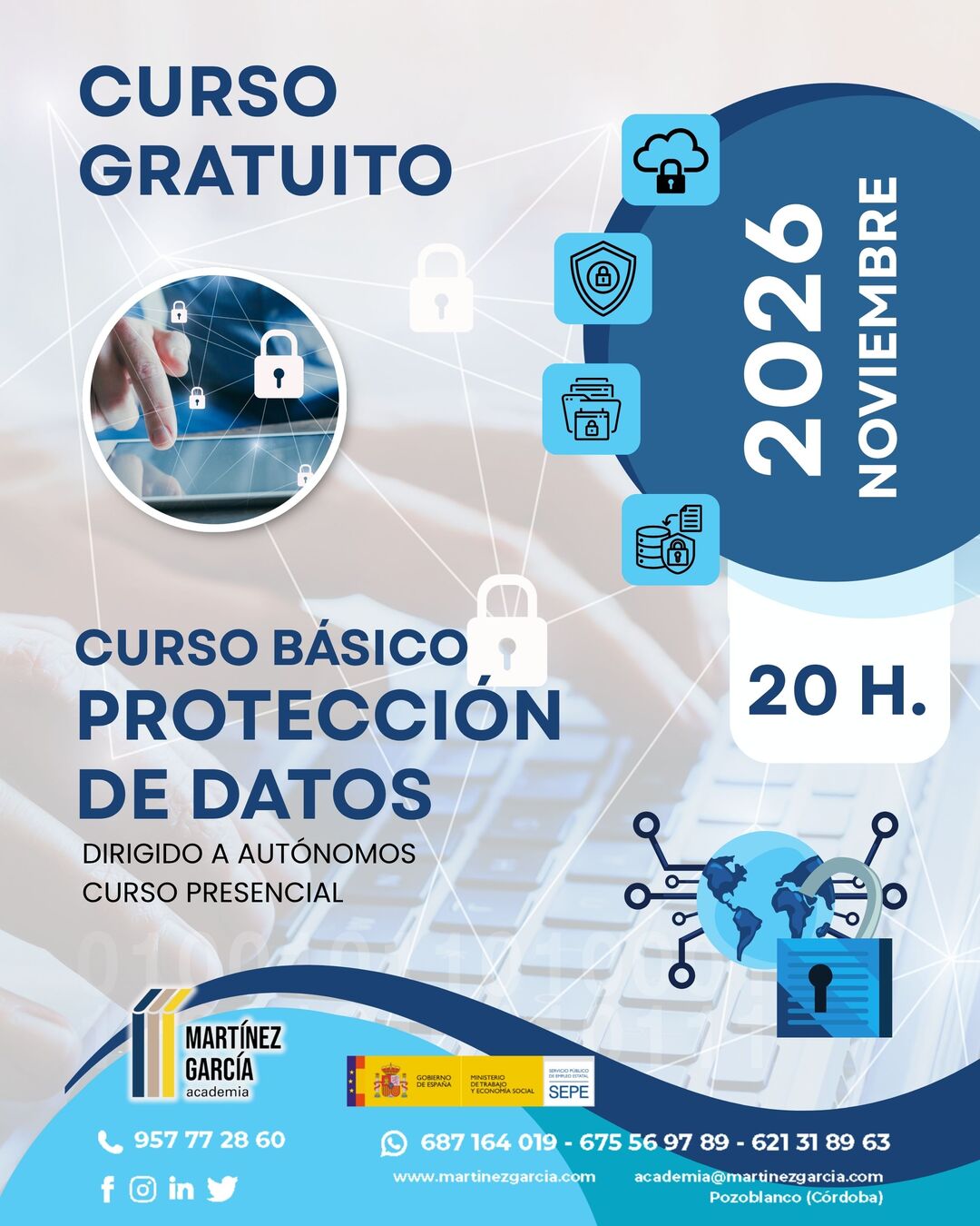 Curso Gratuito BÁSICO PROTECCIÓN DE DATOS