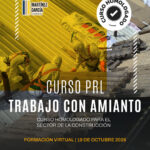 Curso PRL Trabajo con Amianto