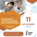 Curso PRL de Fontanería e Instalaciones de ClimatizaciónCopy