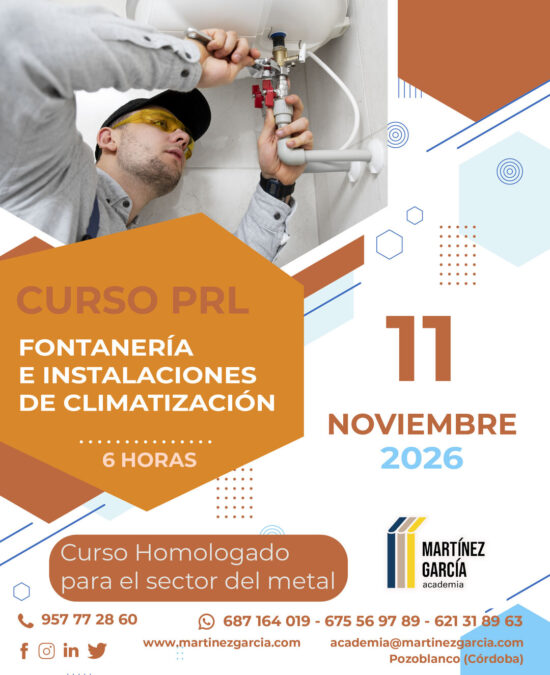 Curso PRL de Fontanería e Instalaciones de ClimatizaciónCopy